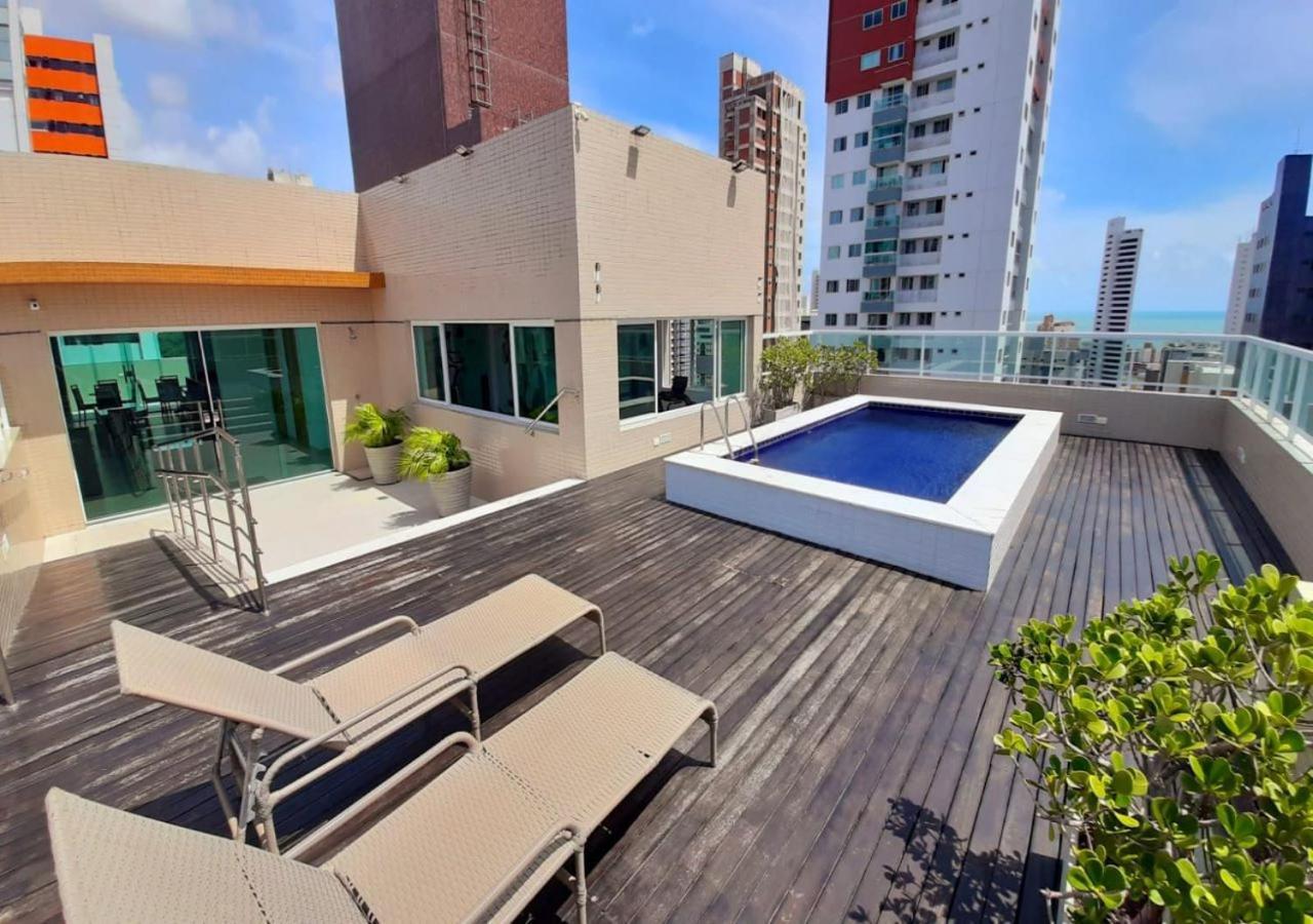 Villazul Lorenzo Di Credi - Andar Alto, Vista Mar, Tambau João Pessoa Exteriér fotografie
